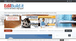 Desktop Screenshot of edilbuild.it